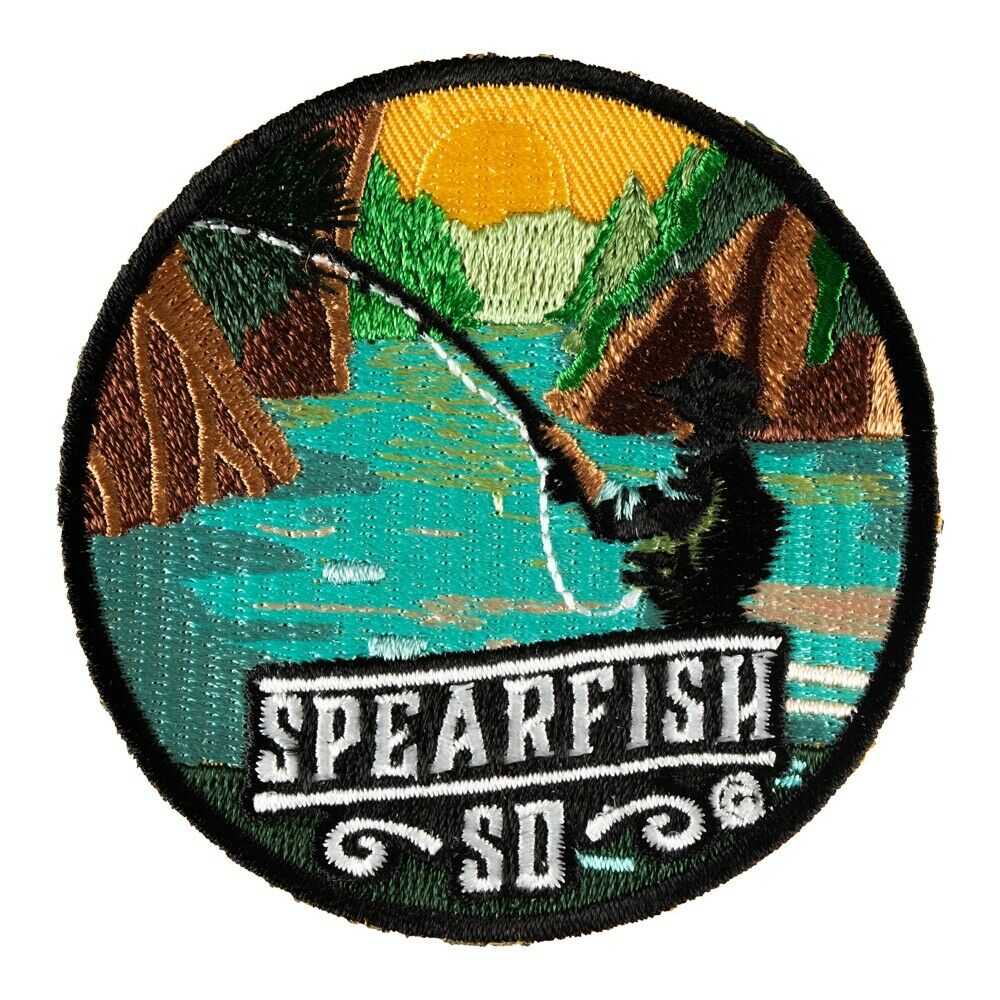 Spearfish Fly Fishing Sunrise Patch, South Dakota Patches